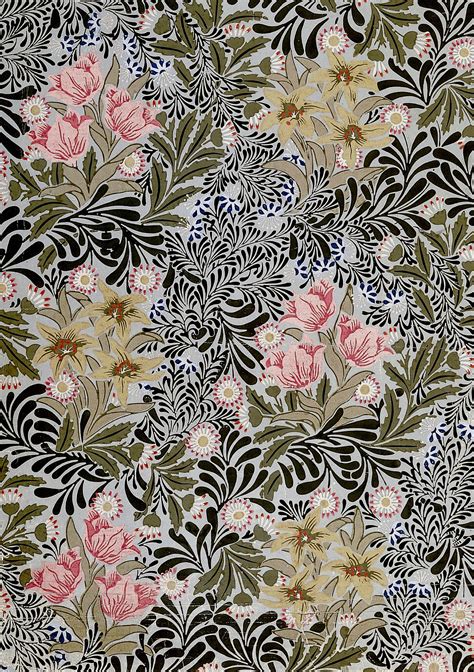 William Morris Style Wallpaper Designs