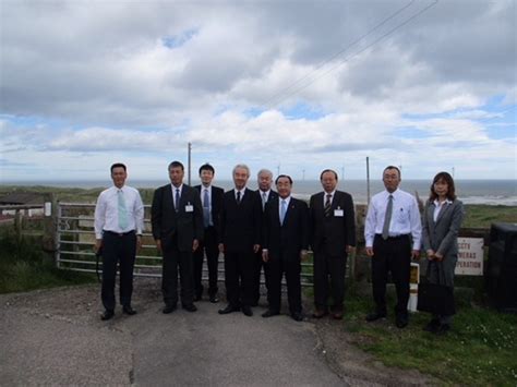 Courtesy Visit To Aberdeen From The Mayor Of Yurihonjo City Akita