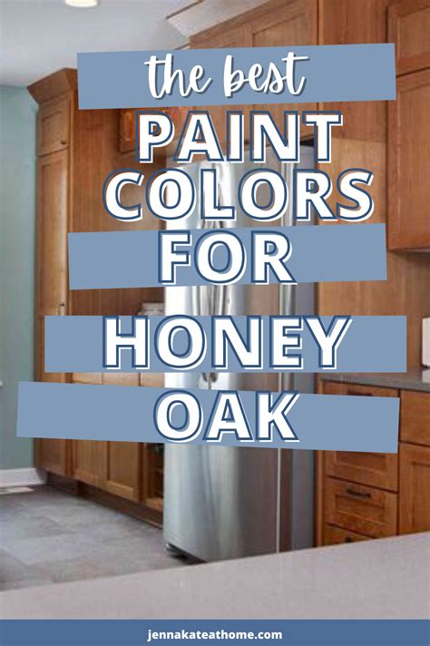 Paint Colors That Go Best With Honey Oak Jenna Kate At Home Honey