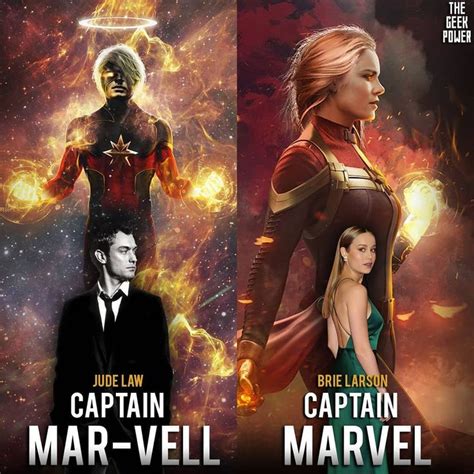 Choose One Captain ! 🔥 #MarVell #CarolDanvers Thanks @bosslogic for