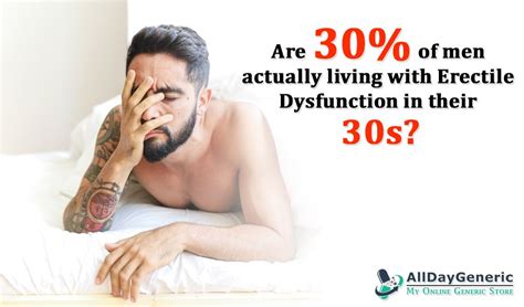 Are Of Men Actually Living With Erectile Dysfunction In Their S Health Perfect Info