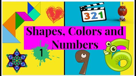 Learn Colors Shapes And Numbers Quiz Kindergarten Learn And Play