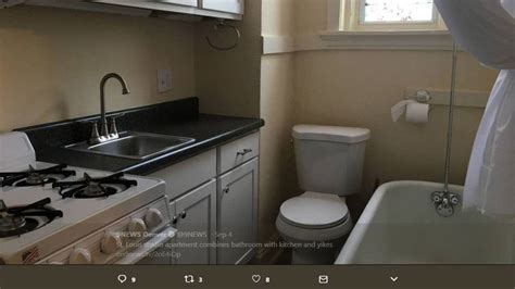 Toilet Next To Kitchen In Missouri Apartment For ‘efficiency Wichita