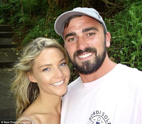 Home And Away Actress Sam Frost Goes On A Romantic Getaway With Boyfriend Dave Bashford Daily
