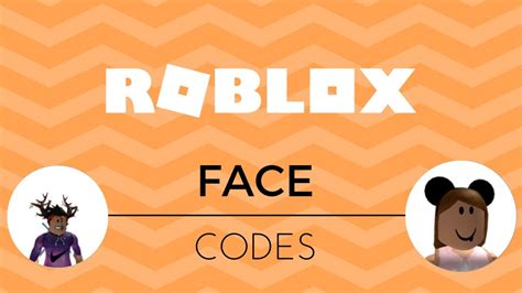 Face Codes 2 Roblox High School Youtube