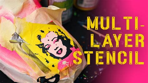 How To Make A Multi Layer Stencil In Depth Tutorial Youtube