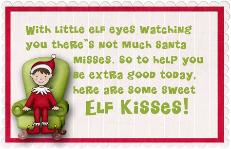 Free Elf On The Shelf Poem You Can Print Pack In A Lunch With Some