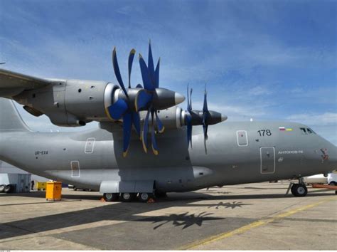 Antonov An 70 Le Salon Du Bourget 2013 En Images Challenges