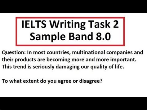 A writing sample is a supplemental document for a job application often requested for jobs that include a significant amount of writing, like those in journalism in most cases, your writing sample should be around 750 words or between one and two pages. Recent Exam Question in IELTS Writing Task 2 & sample answer