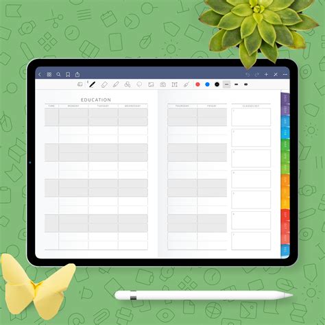 Goodnotes Journal Template