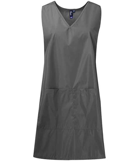 Premier Waterproof Wrap Around Tunic Apron Name Droppers Printing