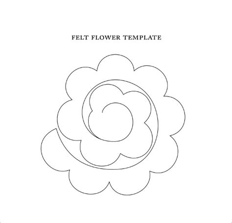 How to make large paper flowers free svg & printable paper flower template. FREE 6+ Sample Flower Templates in PDF