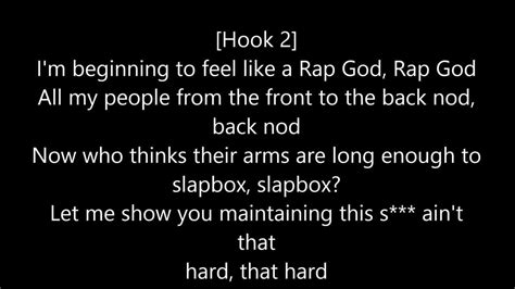 Rap God Words