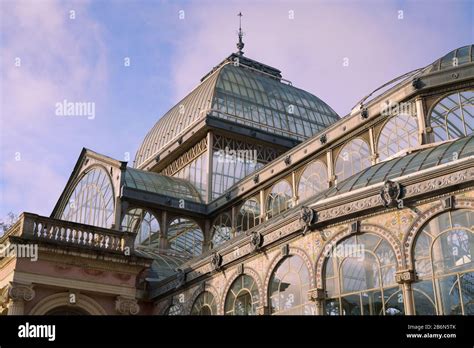 Glass Palace The Crystal Palace In Retiro Park Madrid Spain
