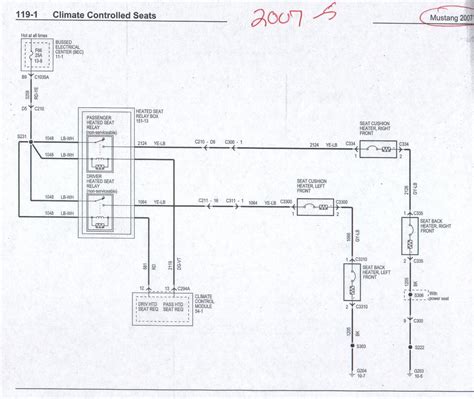 Power And Heated Seat Wiring Info 05 Up The Mustang Source Ford