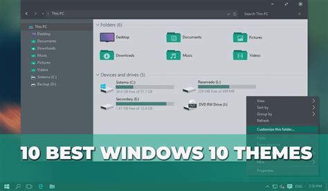 10 Best Windows 10 Themes With Awesome Look Download 2018
