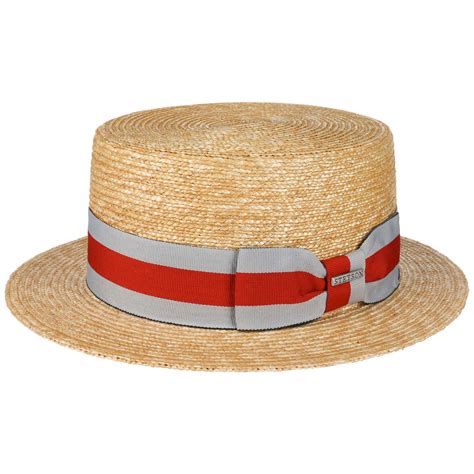 Wheat Boater Straw Hat By Stetson 5900