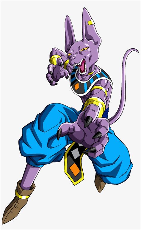 Beerus Full Power Level Free Transparent Png Download Pngkey