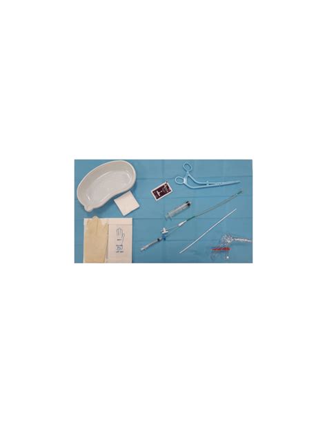 Patient Kit With Hsg Catheter Hysterosalpingography 7f