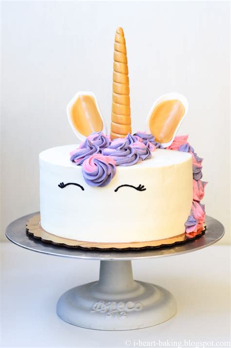 Let me know down below what other videos you would like to see. i heart baking!: unicorn birthday cake with handmade ...