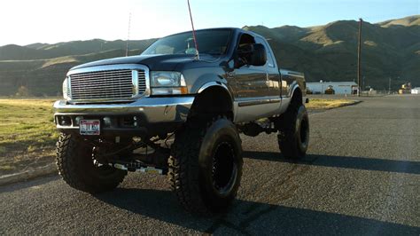 2002 Ford F 250 Superduty Lifted 73l Diesel Monster For Sale
