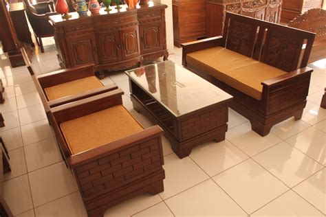 gambar kursi tamu  kayu ar production