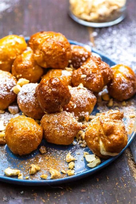 Loukoumades Greek Donuts With Honey L The Mediterranean Dish