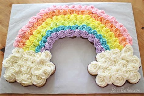 How To Make An Easy Rainbow Cupcake Cake Laptrinhx News