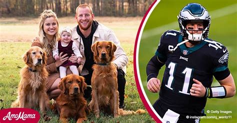 Madison Oberg And Carson Wentz Are Raising A Baby Daughter Hadley