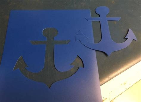 Diy Quarter Mark Stencils