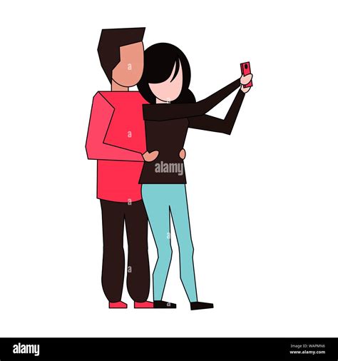 Couple Love Young Relationship Cartoon Stock Vector Image And Art Alamy