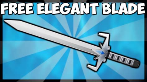 Free Elegant Blade Giveaway Roblox Assassin Youtube