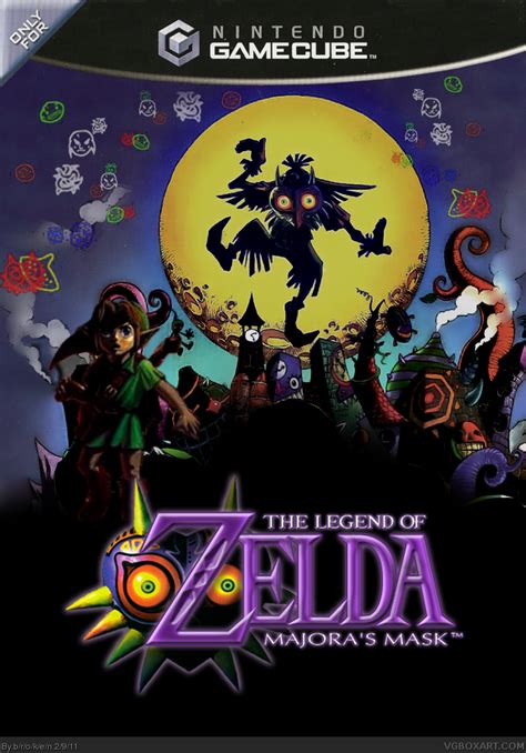Viewing Full Size The Legend Of Zelda Majoras Mask Box Cover