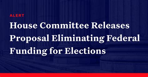 House Committee Releases Proposal Eliminating Federal Funding For