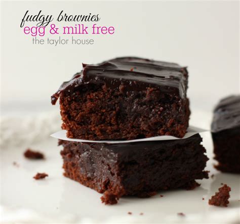 Fudgy Brownies without Eggs or Milk | Recipe (With images ...