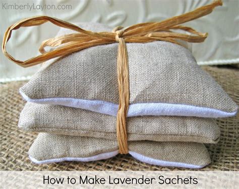 How To Make Lavender Sachets