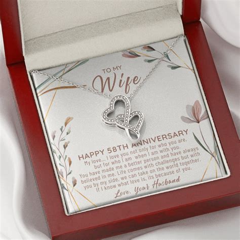 Th Wedding Anniversary Gift For Wife Th Anniversary Etsy