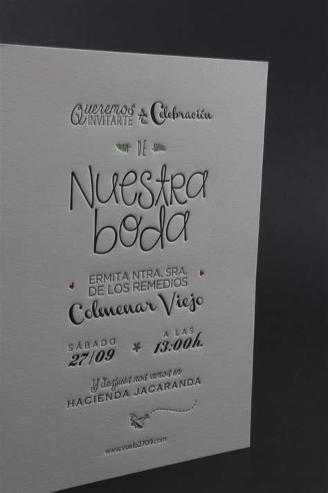 Descubre las invitaciones de boda cotton bird, más de 200 diseños en nuestras colecciones desde el color de la escritura hasta el color de la tarjeta o la orientación de los caracteres, podrás diseñar fácilmente la invitación de boda que mejor se adapte a. Diseños de invitaciones de boda originales, elegantes y ...