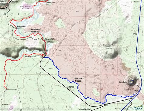 Lava Butte Geological Area Blackrock Mountain Biking And Hiking Trail