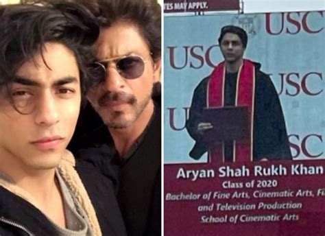 Shah Rukh Khans Son Aryan Khans Graduation Ceremony Picture Goes