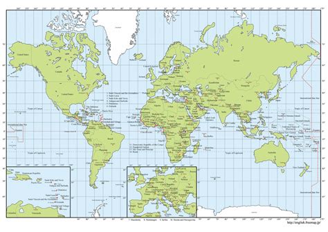 Latitud Y Longitud En Mapa