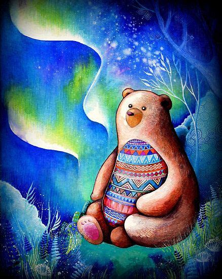 Spirit Bear By Annya Kai Arte Degli Orsi Arte Stravagante Dipingere