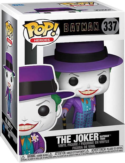 Buy Pop Vinyl Figures Batman 1989 Pop Vinyl Figure Joker With Hat