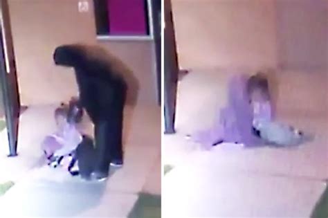 Dad Filmed Allegedly Dumping Daughter On Freezing Night To Take Drugs