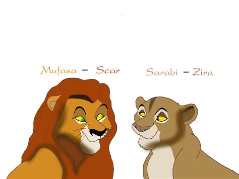 Mufasa Scar And Sarabi Zira By Penda321 On Deviantart