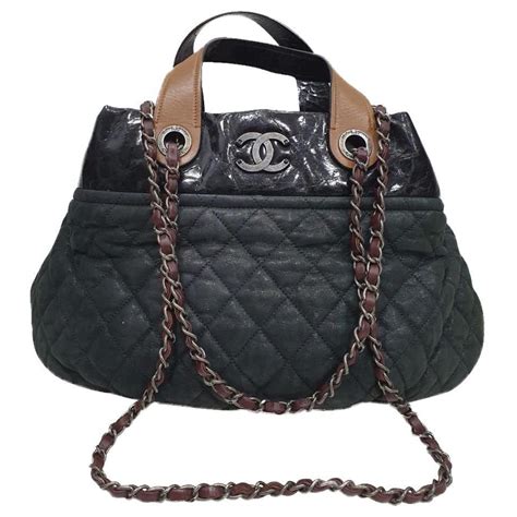 Chanel Black Leather Ref182066 Joli Closet