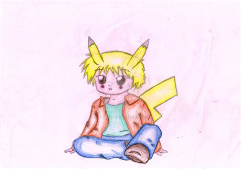 Pikachu Boy By 123rainbowrock123 On Deviantart