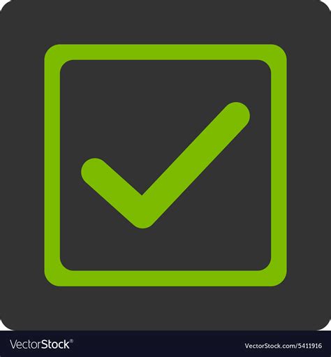 Green Checked Checkbox Icon Free Green Check Mark Icons Images