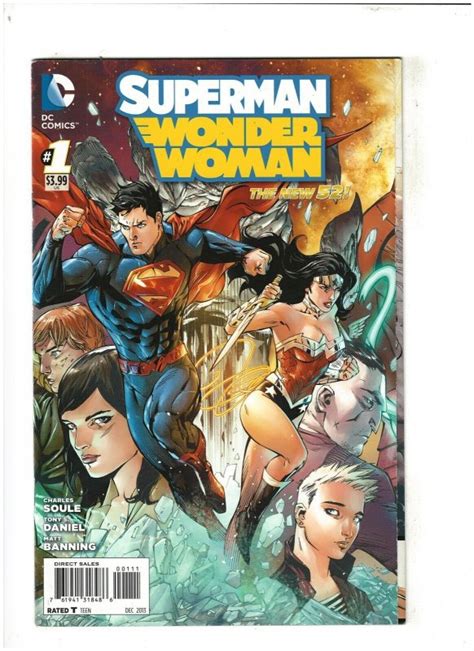 Supermanwonder Woman 1 Vf 80 Dc Comics New 52 Comic Books Modern