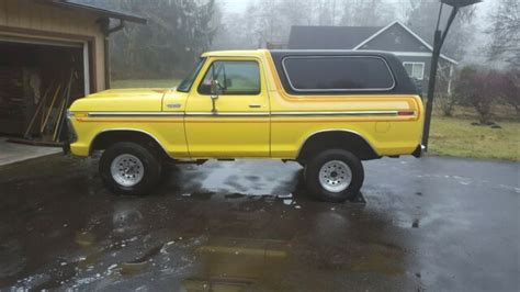 79 Ford Bronco 4x4 For Sale Ford Bronco Custom 1979 For Sale In